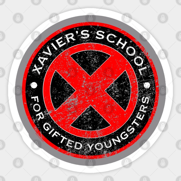 XAVIER SCHOOL Sticker by ROBZILLA